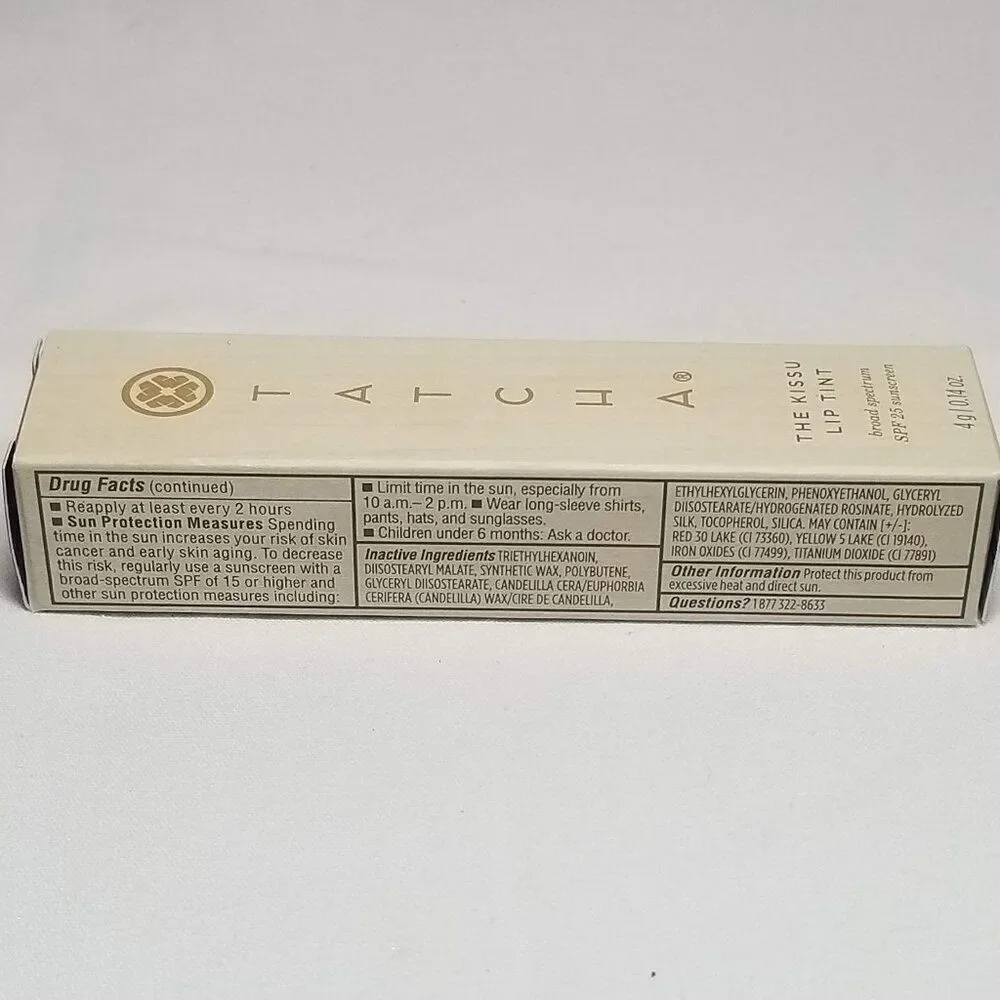 Tatcha - The Kissu Lip Tint SPF 25 Tinted Lip Sunscreen